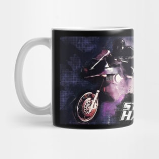 Sketchy Street Hawk Mug